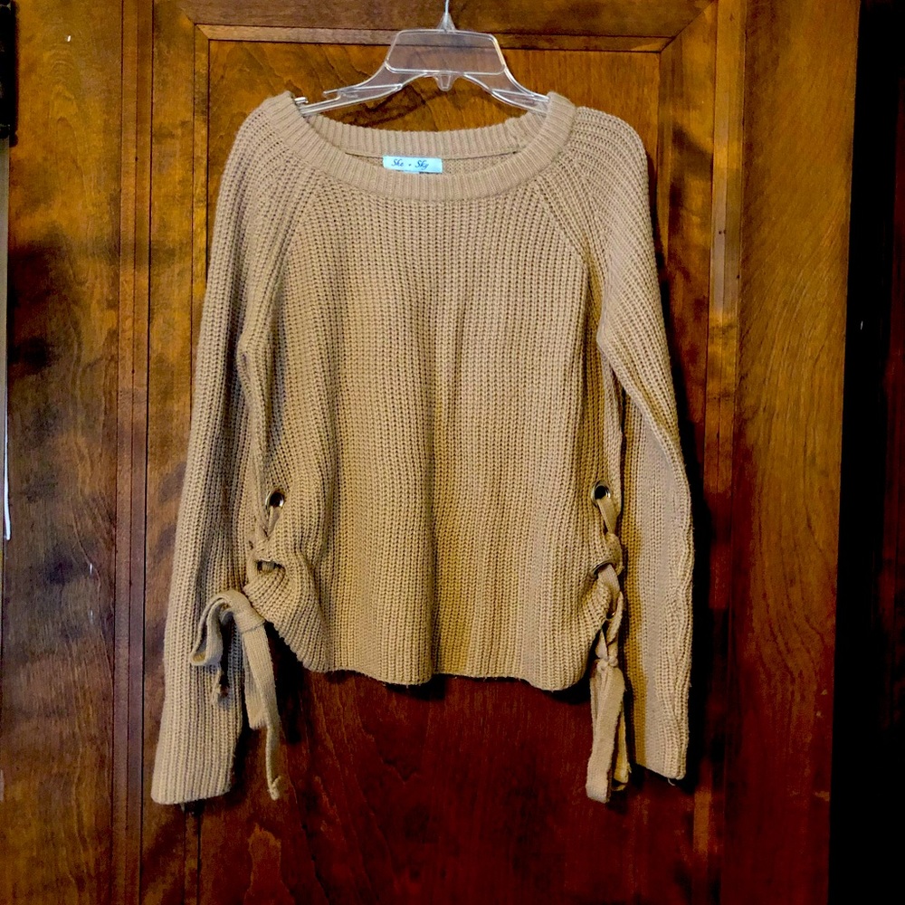 She and Sky sweater
